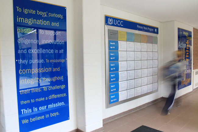 UCC Signage
